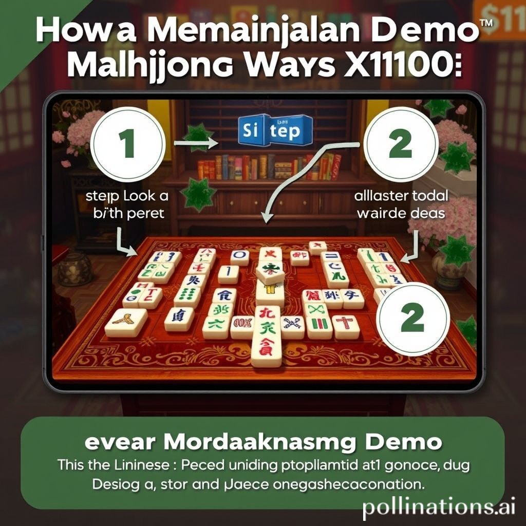 Cara Memainkan Demo Mahjong Ways X100